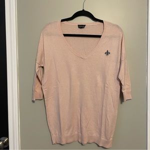 Topshop light pink sweater | Size US 6
